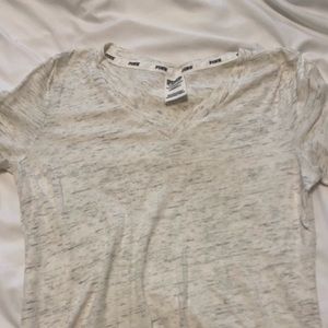 Victoria Secret Pink off white shirt